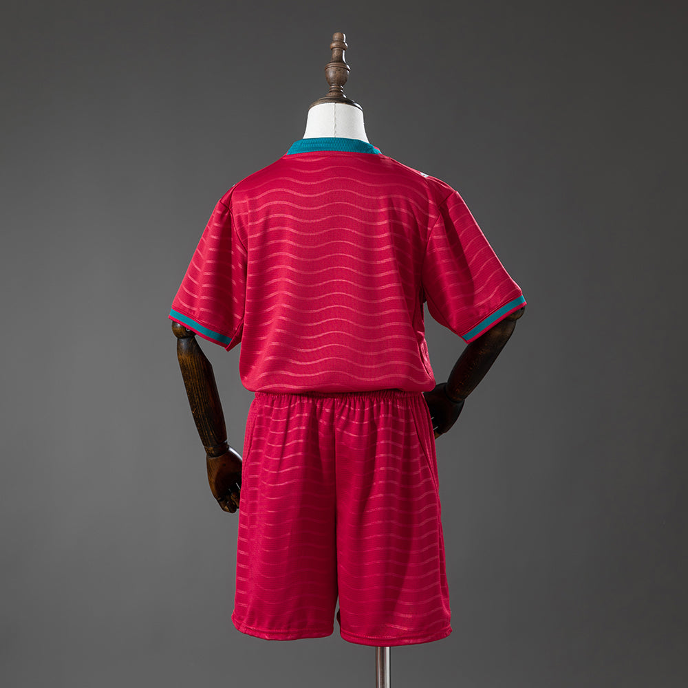 Portugal World Cup home kids kit  (1:1)