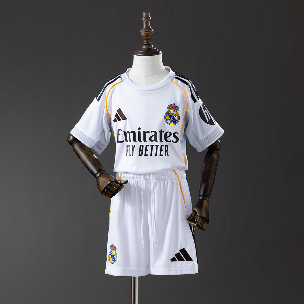 Real Madrid 25/26 home kids kit (1:1)